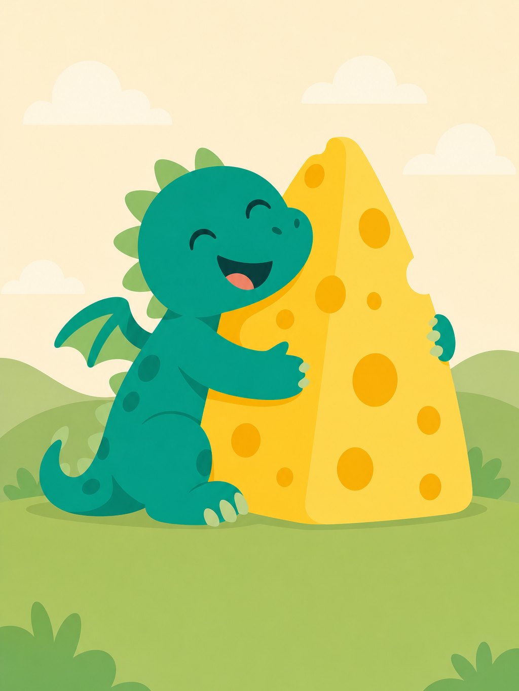 Cover of The Dragon Who Loved Cheese